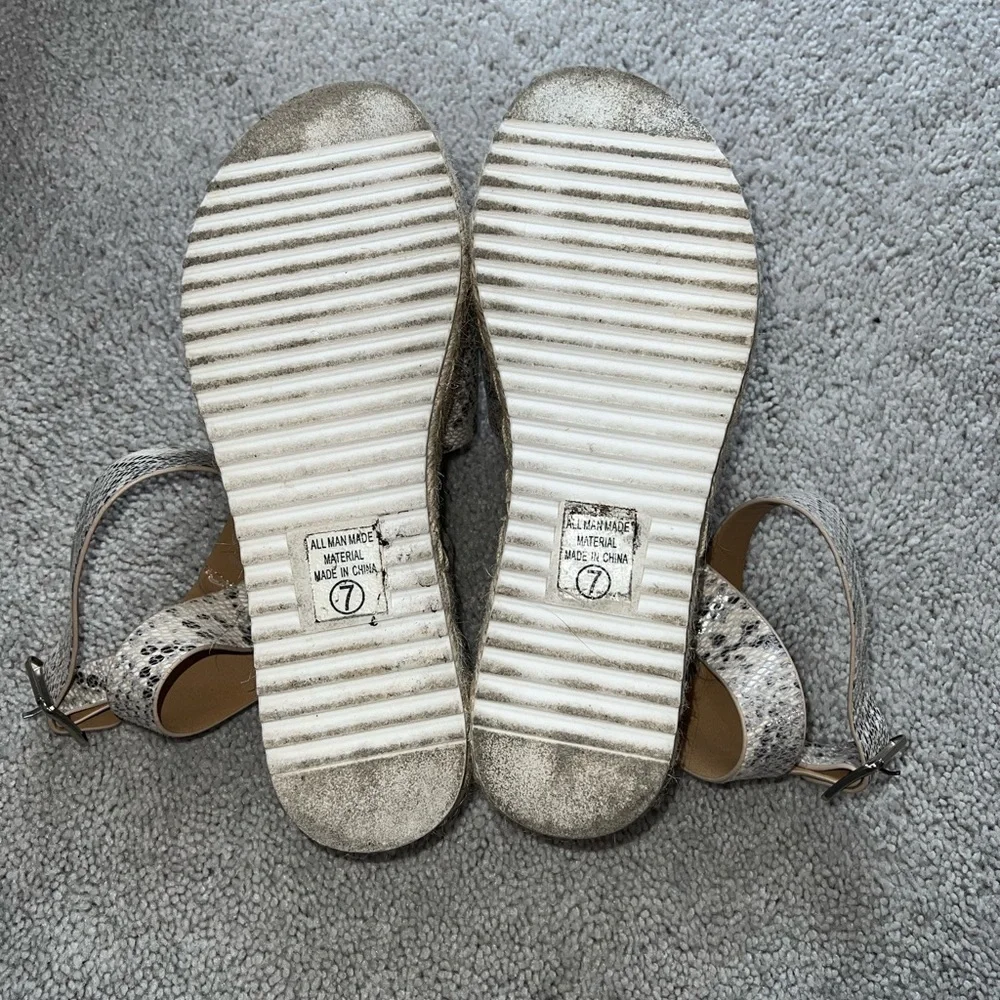 SODA Sandals Espadrille Python - Picture 6 of 7